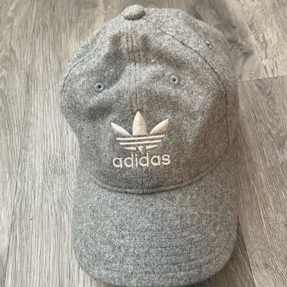Gray Adidas Hat